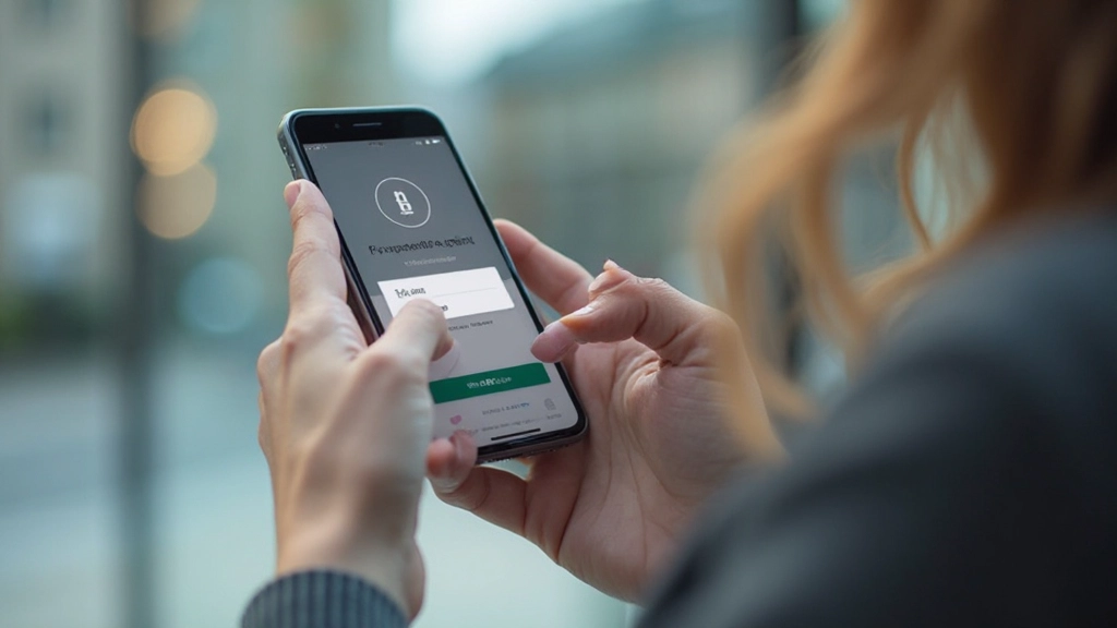 Säker mobil betalning med smartphone och digitala säkerhetsikoner